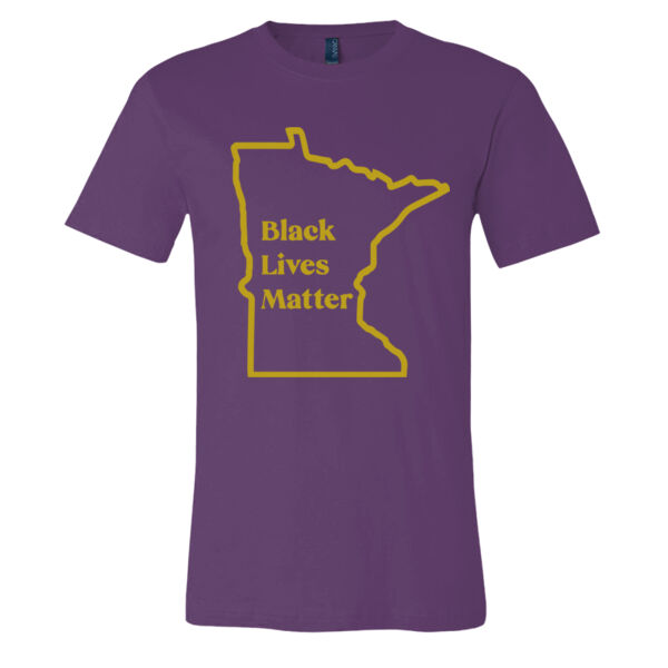 Black Lives Matter - BELLA + CANVAS - Unisex Ringspun Cotton Tee - Printed Logo Thumbnail