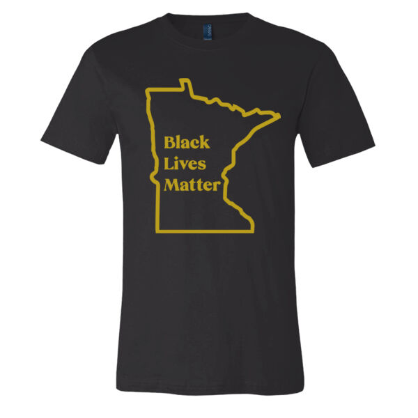 Black Lives Matter - BELLA + CANVAS - Unisex Ringspun Cotton Tee - Printed Logo Thumbnail