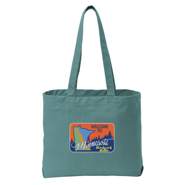 Welcome to Minnesota - Port Authority ® Beach Wash ™ Tote - Printed Logo Thumbnail