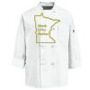 Eight Knot Button Chef Coat with Thermometer Pocket Thumbnail