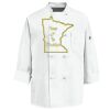 Eight Knot Button Chef Coat with Thermometer Pocket Thumbnail