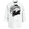 Eight Knot Button Chef Coat with Thermometer Pocket Thumbnail