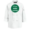 Eight Knot Button Chef Coat with Thermometer Pocket Thumbnail