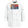 Eight Knot Button Chef Coat with Thermometer Pocket Thumbnail