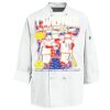 Eight Knot Button Chef Coat with Thermometer Pocket Thumbnail