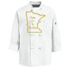 Eight Knot Button Chef Coat with Thermometer Pocket Thumbnail
