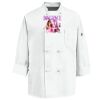 Eight Knot Button Chef Coat with Thermometer Pocket Thumbnail