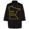 Ten Pearl Button Black Chef Coat Thumbnail