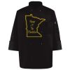 Ten Pearl Button Black Chef Coat Thumbnail